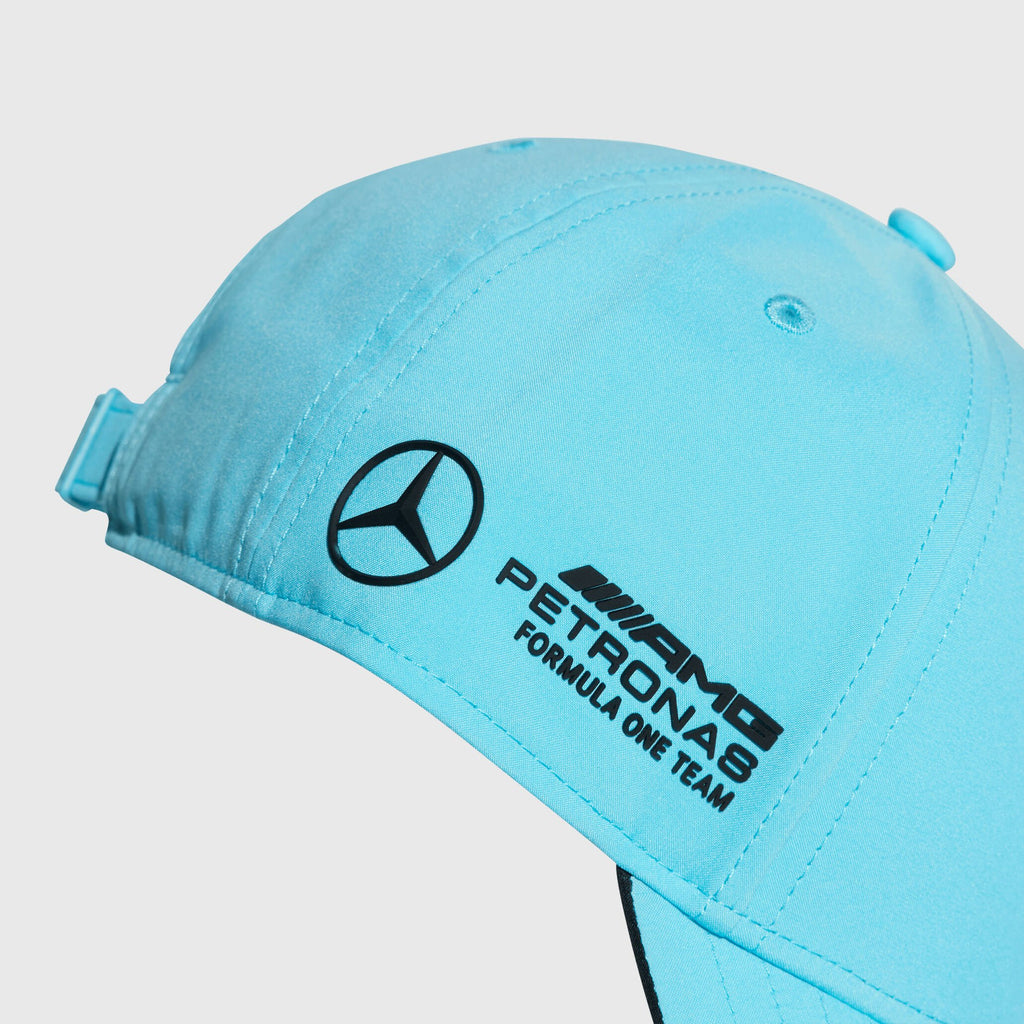 Mercedes - AMG Petronas Formula One 2025 Team Hat - Black/Mint/White/Blue