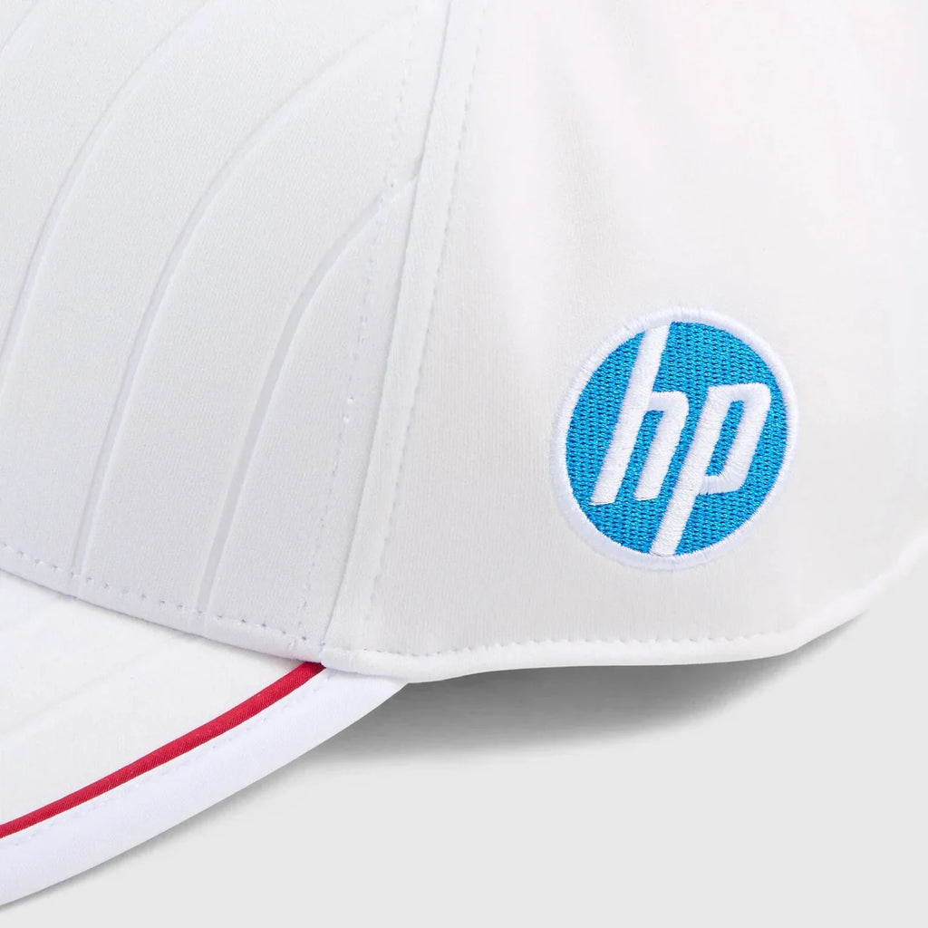 Scuderia Ferrari F1 2025 Charles Leclerc Miami GP Team Driver Hat - Puma White