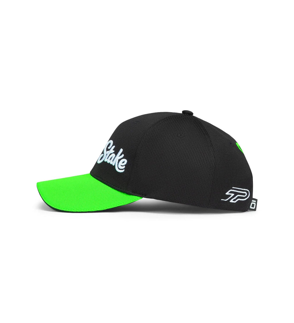 Stake F1 Kick Sauber Team Theo Pourchaire Baseball Hat - Black